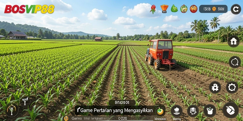 Tampilan gameplay yang memukau dan interaktif di BOSVIP88.
