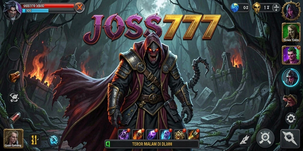 Screenshot dari gameplay JOSS777 menampilkan ketegangan yang mendalam.