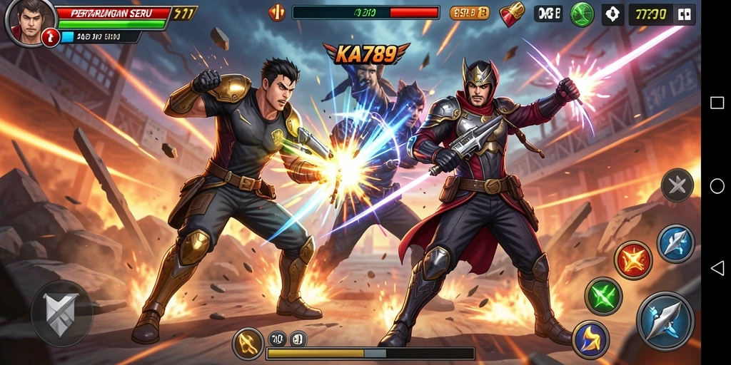 Tampilan gameplay KA789 yang intens dan mengasyikkan.