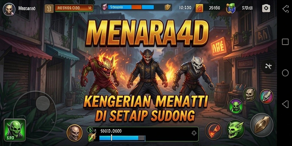 Gameplay menakutkan di dalam MENARA4D yang siap menguji keberanian.