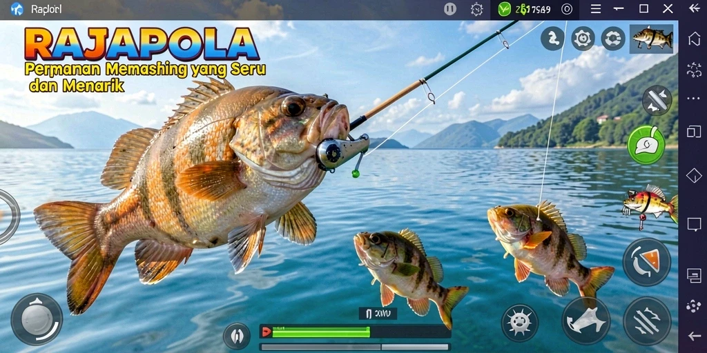 Tampilan screenshot gameplay RAJAPOLA yang menarik dan menantang.