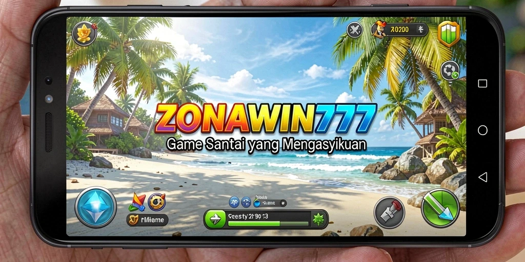 Screenshot ZONAWIN777 menunjukkan keseruan gameplay yang ceria.